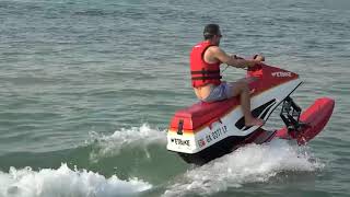 first ride wetbike wet bike 1990 jetski ancestor [upl. by Larianna322]