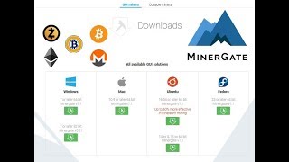 Tutorial How to Use Minergate and Mine Bitcoin Monero on Windows PC [upl. by Derreg]