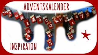 Adventskalender nähen  Inspiration [upl. by Aizatsana]