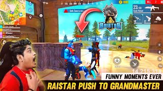 RAISTAR GOD LEVEL GAMEPLAY  RAISTAR PUSH TO GRANDMASTER ON GYANGAMING LIVE  Garena Free Fire [upl. by Sella183]