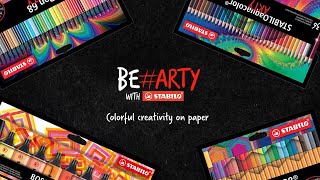 STABILO ARTY Colorful creativity on paper Ten artist tools bring energy into your DIY projects [upl. by Grath665]