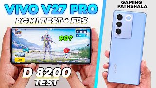 All New vivo V27 Pro BGMI Test 🔥 Paisa Vasool 😍 Better Than OnePlus 11R [upl. by Labotsirc]