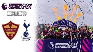 Stellenbosch wins Premier League Next Generation Cup with 20 Victory Over Spurs  August 4 2024 [upl. by Candie]