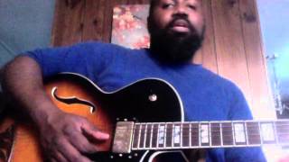 While Im alone Frankie Beverly and Maze guitar tutorial [upl. by Wolsniw996]