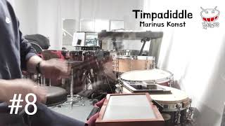 타악기 연습영상 팀파니 같이 연습해요  marinus komst timpadiddle [upl. by Ahsinaj182]