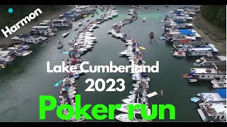 Poker run Lake Cumberland Harmon creek Mardi Gras on the lake Worlds BEST Lake Party Party Cove [upl. by Oiromed]