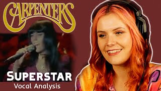 Vocal CoachArranger Reacts to CARPENTERS  “SUPERSTAR” Analysis of the most classy band ever [upl. by Coveney]