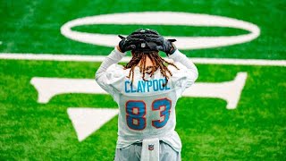 WR Chase Claypool Makes His FIRST Reception As A Dolphin  2023 Week 8 vs Patriots [upl. by Nage]