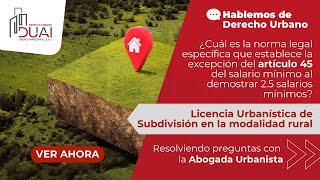 ¿Cuál es la norma legal que establece la excepción del art45 de 25 salarios mínimos UAF [upl. by Gula]