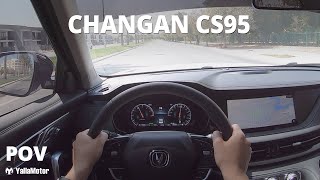 CHANGAN CS95 2021  POV [upl. by Atnauqal]