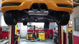 Ford focus st 250 mk3 cobra sport exhaust [upl. by Piegari344]