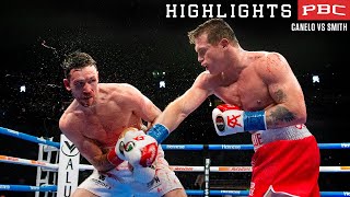 Canelo puts on a boxing clinic against Callum Smith  The Road to CaneloCharlo [upl. by Sakovich938]