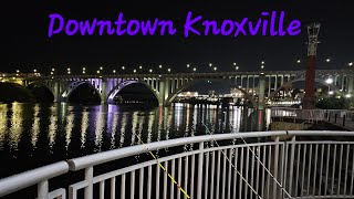 Downtown Knoxville Live Fishing 💥 Knoxville Tennessee Carp Catfish [upl. by Lynnell]