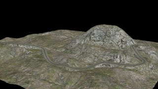 Building complex road and terrain in 3ds max fast and easy [upl. by Enrica]