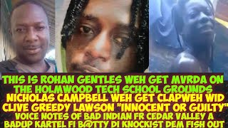 Voice Notes Wid Bad Indian Fr Cedar Valley A Bad Up Kartel Fi Him BTTYNicholas Campbell In or Guil [upl. by Emma]