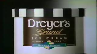 Dreyers Ice Cream 1995 Commercial [upl. by Ahsauqram]