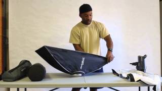 How to Setup Elinchrom Rotalux 35x14 Softbox 5 out of 5 Stars [upl. by Llenrub]