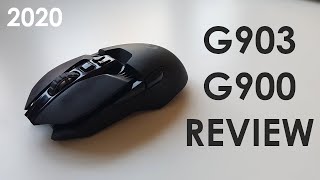 Logitech G903G900 Wireless Gaming Mouse Review  2020 UPDATE [upl. by Nayr]