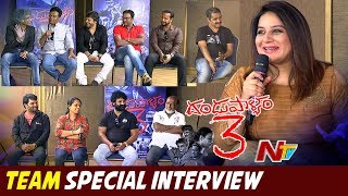 Dandupalyam 3 Team Special Interview  Ravi Shankar  Makarand Deshpande  Pooja  NTV [upl. by Natalee]