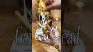 Garlic Bread Grilled Cheese cuisineblend shorts cheesepull asmr foodshorts cheesegarlicbread [upl. by Parris]