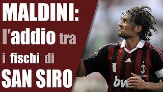 Paolo Maldini laddio a San Siro e la contestazione della Curva Sud [upl. by Arrik939]