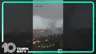 Tornado touches down in Fort Lauderdale Florida [upl. by Alver]