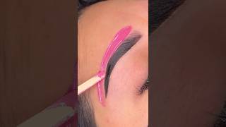 Eyebrow waxing tutorial 😮shorts brows waxing subscribe ♥️ [upl. by Teria]