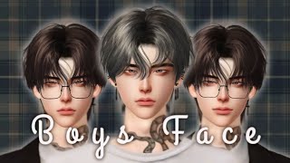 Zepeto face tutorial cool boys [upl. by Maris]