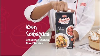 Double Cream  Cooking Cream untuk Aplikasi Food Service [upl. by Peckham]