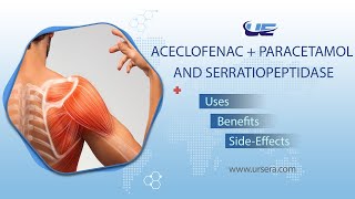 aceclofenac paracetamol and serratiopeptidase uses Benefits and Side Effects [upl. by Darrick]