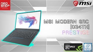 Review MSI PS63 Modern 8RC [upl. by Akapol561]