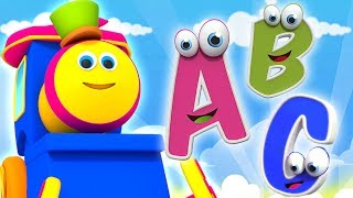 ボブトレイン ABCソング アルファベットの韻 フォニックスの歌  Bob The Train  ABC Song  Phonics Rhymes  Alphabet For Kids [upl. by Anitirhc540]