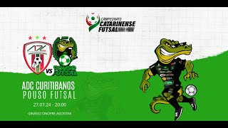 ADC CURITIBANOS X POUSO REDONDO  13ª RODADA CAMPEONATO CATARINENS E FUTSAL SÉRIE PRATA [upl. by Jerrilyn373]