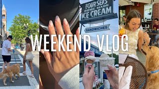 weekend in my life day in Boston nail appt ice cream date etc [upl. by Kylander]