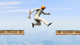 THE MOST IMPOSSIBLE DEATHRUN IN GTA 5 GTA 5 Funny Moments [upl. by Moriarty399]