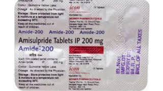 Amide 200 Tablets Amisulpride Tablets IP 200 mg [upl. by Neu]