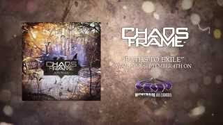 CHAOS FRAME  Paper Sun Official Lyric Video [upl. by Ecnerwaled]