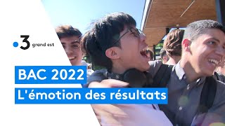 Bac 2022  les lycéens survoltés devant les résultats [upl. by Cigam]