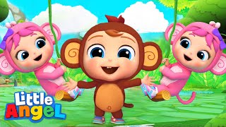 Cheeky Monkey Dance  Kids Cartoons and Nursery Rhymes [upl. by Uel]