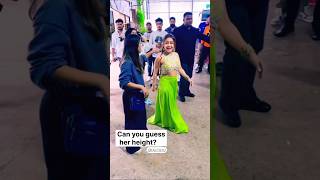 Neha Kakkar Height shorts shortheight nehakakkar nehakakkarsongs nehakakkarnewsong [upl. by Crystal]