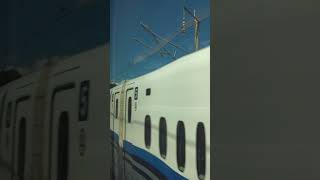 Shinkansen high speed trains passing at nearly 300 kmh [upl. by Candy]