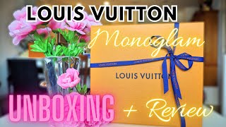 LOUIS VUITTON UNBOXING 😍 LV Speedy 20 Monoglam Review [upl. by Attlee]