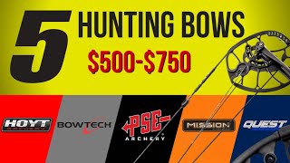 2020 MidPriced Hunting Bow Review  Hoyt Powermax PSE Drive Bowtech Mathews Mission Prime Quest [upl. by Colly33]