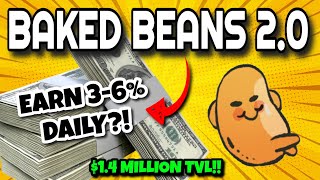 BAKED BEANS 20 Review EARN 36 DAILY ROI  Live Deposit  Updates Baked Beans V2 IS KING [upl. by Nylde]