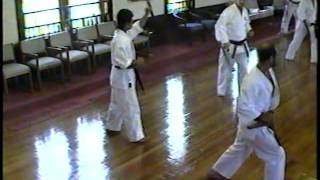 Tonfa Exercises 1996 Kaicho Isao Kise [upl. by Nieberg]