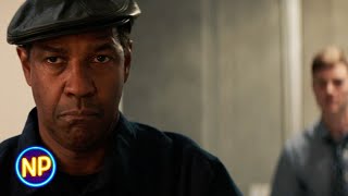 The Equalizer Teddy Threatens Bob Denzel Washington HD CLIP  With Captions [upl. by Assitruc]