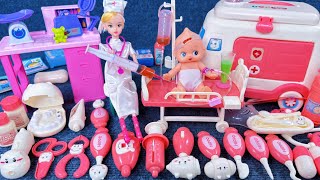 16 Minutes Satisfying with Unboxing Doctor Injection Playset，Pregnant Women Toys Review  ASMR [upl. by Aerdnad]