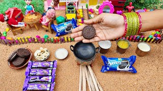 Miniature Oreo Biscuits Chocolate Cakes  Dairy Milk Chocolate Cake Oreo Biscuit Chocolate Pancakes [upl. by Mordy773]