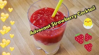 Advocaat Strawberry Cocktail [upl. by Keever946]