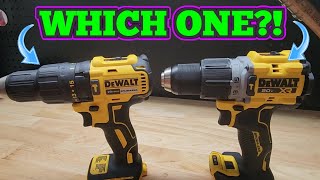 Which DeWALT 20V Hammerdrill Fits Your Needs DCD778 DCD805 [upl. by Carrnan]